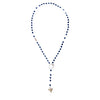 Image of Shark Tooth & Dove Rosary Necklace