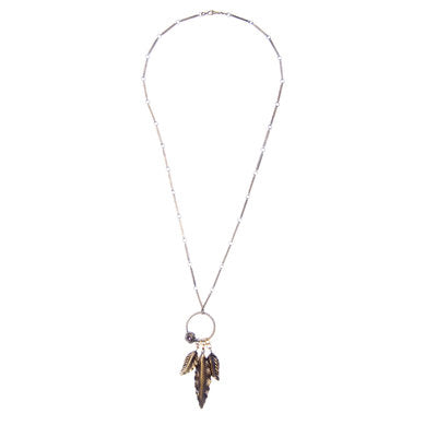 Three Leaves  Necklace