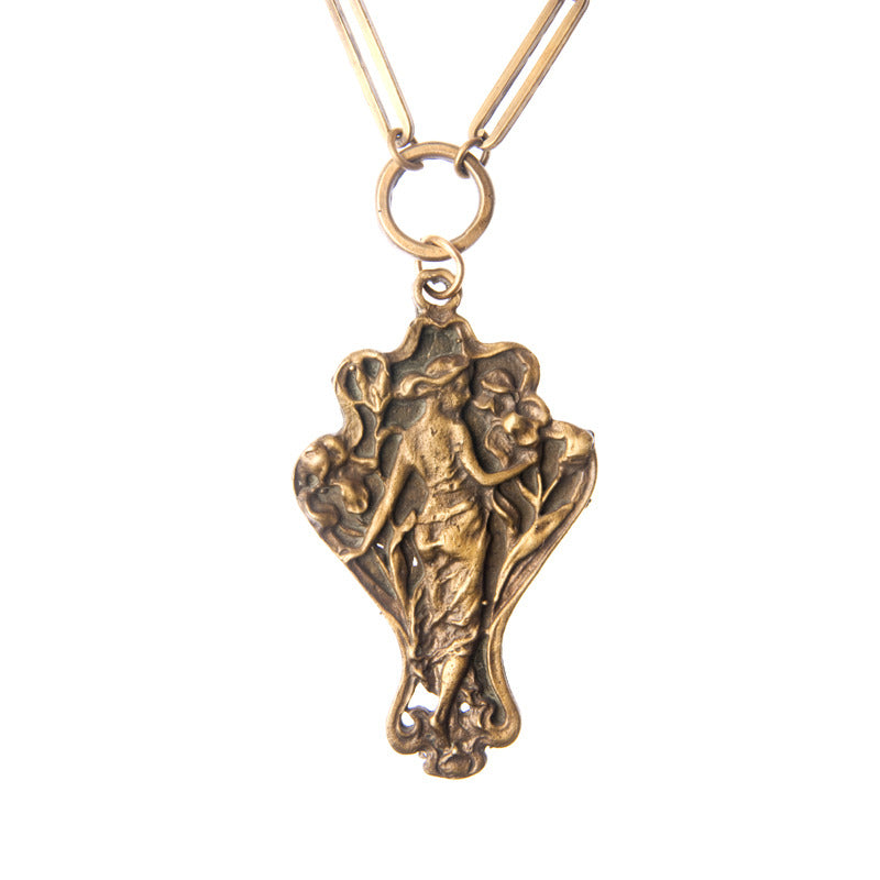 Standing Nouveau Necklace
