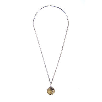 Moon & Stars Coin Necklace