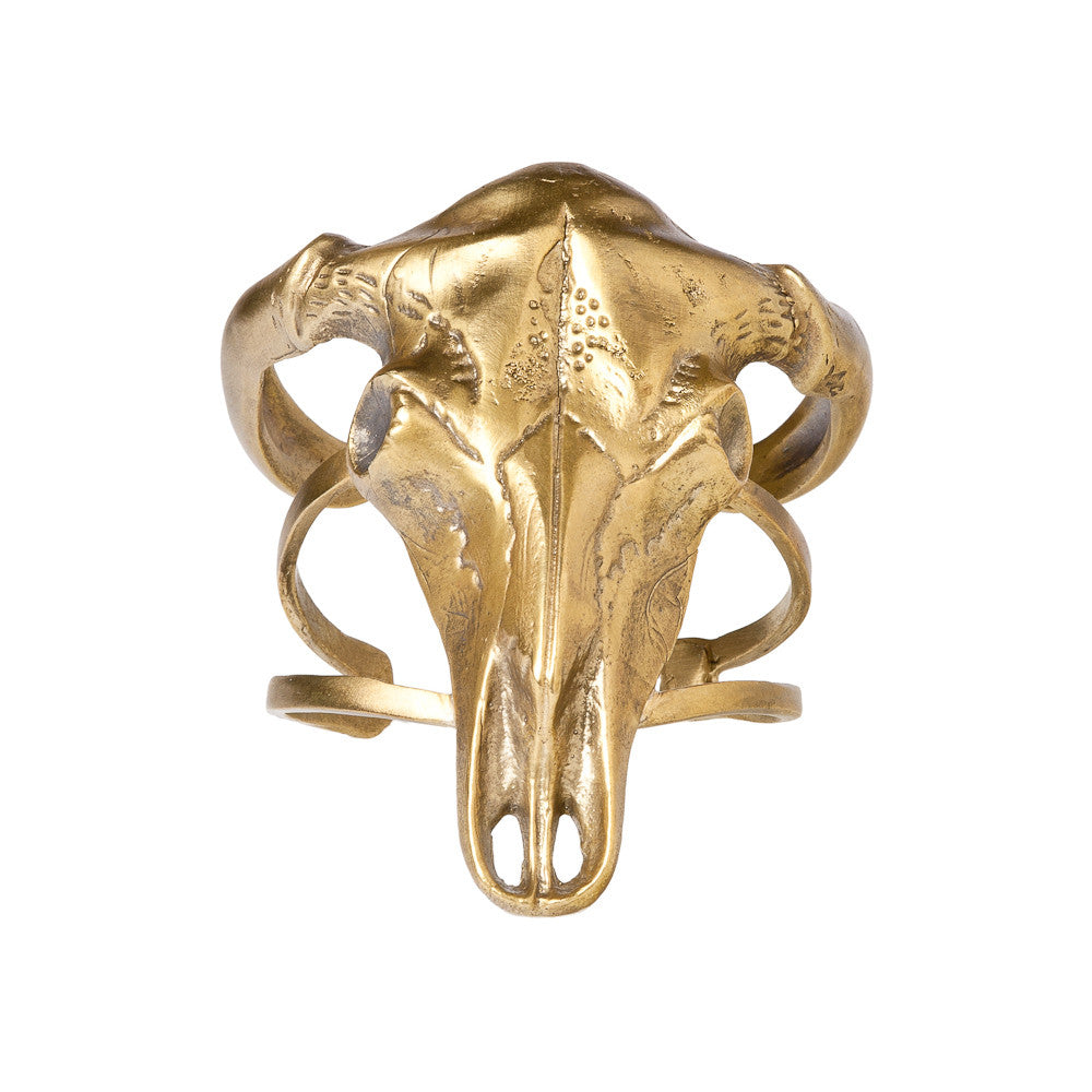 Bull Skull Cuff