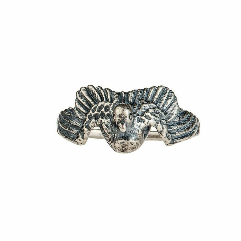 Sterling Silver Peace Dove Ring