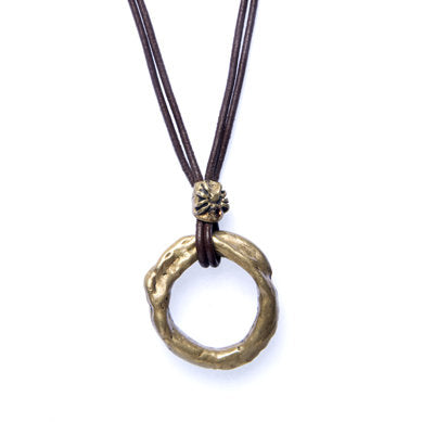 Ring Tie Necklace